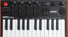 Controller tastiera MIDI professionale MPK Mini Play MK3 di Akai con pad MPC