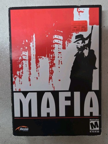 Mafia game box manuale - mafia, pc