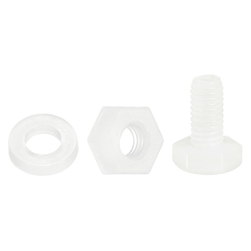 Screws hex nuts m3x6mm - hex,