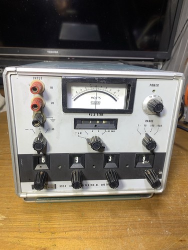 Fluke 893a voltmetro - fluke,