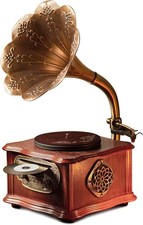 Retro Record Player Turntable