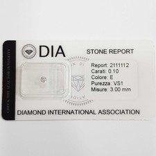 0.10 E VS1 Diamante
