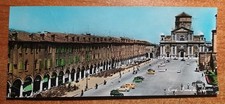 Carpi (Modena). Piazza dei Martiri - Auto, Car. Cartolina formato lungo.
