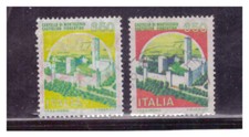 1986 - 650 lire Castelli  d'Italia "GIALLO" varietà di colore - usato