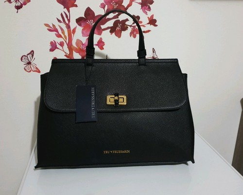 Borsa nera tru trussardi - borsa,