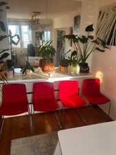  4 chaises Arper catifa 46 Luge 