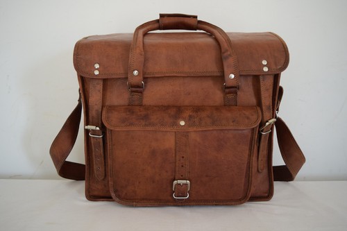 Pelle valigetta - 18, in