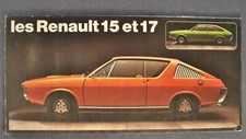 1972 Renault Brochure Folder