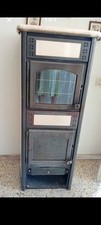 stufa a legna con forno usata