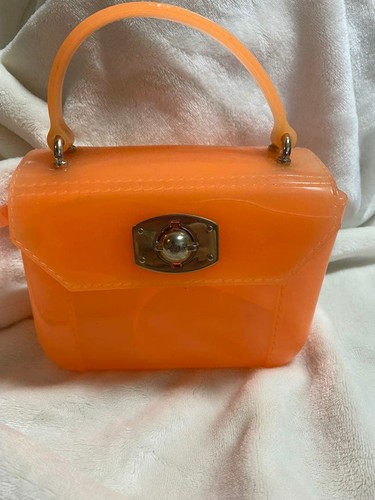 Furla candy bag orange - orange, vinyl