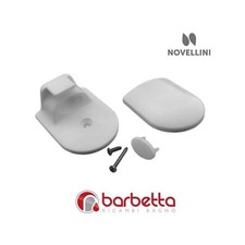 CONFEZIONE RICAMBI SUPPORTO SCORREVOLE ANTA INFERIORE CROMO NOVELLINI R02JOL-40