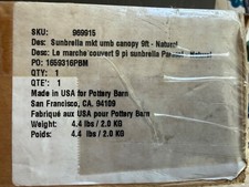 Ombrello da mercato rotondo