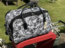 CARRELLO RUOTA NERO/BIANCO