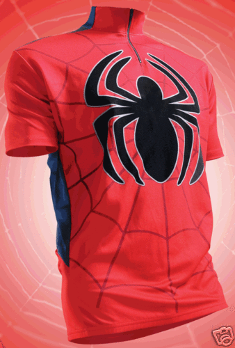 Maglia bici uomo ragno marvel - maglia, ragno,