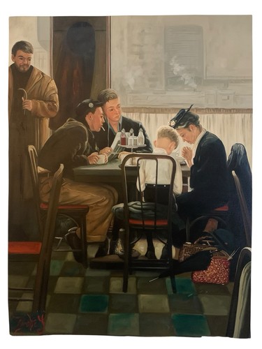 Dipinto dopo norman rockwell - dopo,