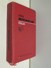 GUIDA MICHELIN ITALIA 1988