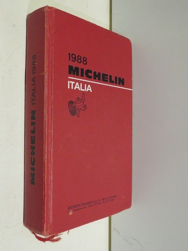 Guida michelin italia 1988 - guida,