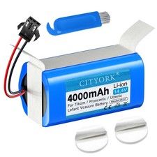 CITYORK 4000mAh Batteria per Proscenic 850T 850P per Honiture G20 per Lubluelu