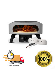Forno per pizza a gas cozze da 13" 30mbar Pietra cordierite cottura in 2 minuti