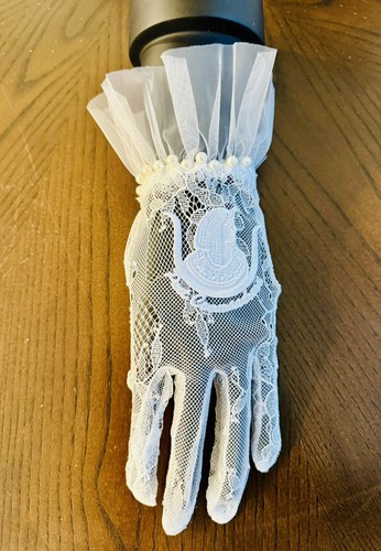 Guanti pizzo doi donna - pizzo,