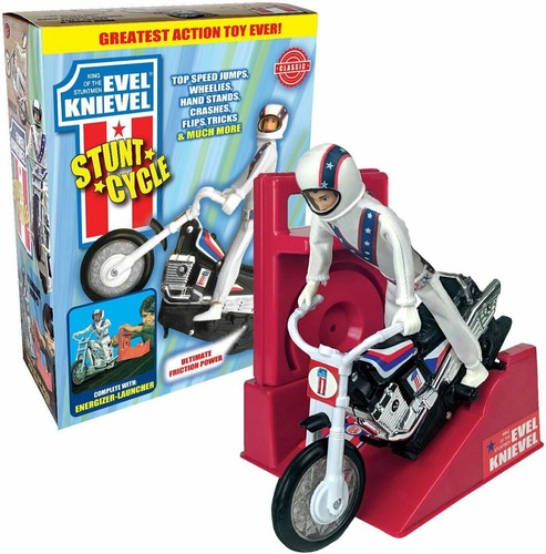 Modellino evel knievel stunt - knievel,