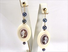 ORECCHINI IN ORO GIALLO 18 KT