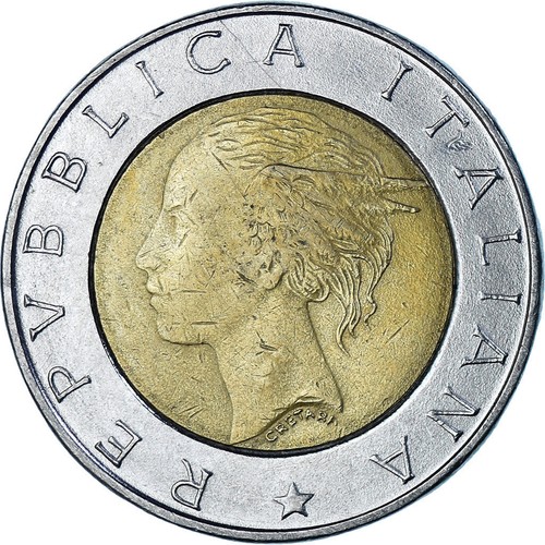 1182860 moneta italia - moneta,, 500