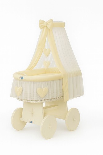 Culla vimini amelia con - culla,