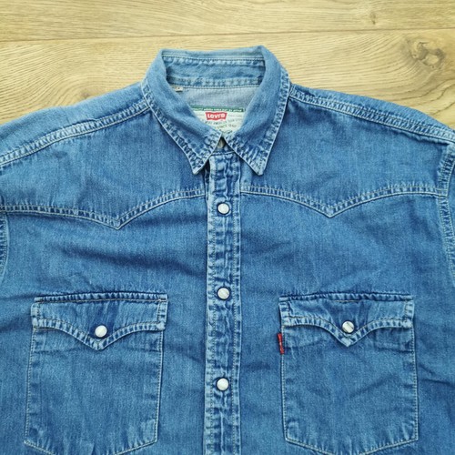 Camicia levi uomo blu - camicia, levi's