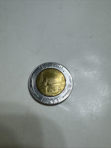 Moneta italiana 500 1988 - moneta,