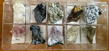 COLLEZIONE MINERALI LOTTO DI