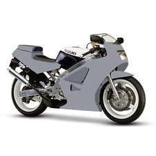 Kit carene moto non verniciate