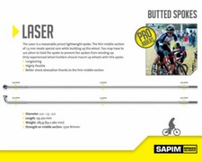 Sapim LASER BLACK J Bend