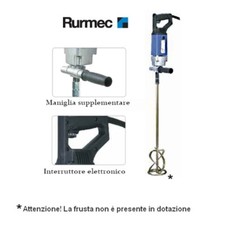 Trapano impastatore/Miscelatore professionale 1100W 130mm Rurmec - EV 18 E