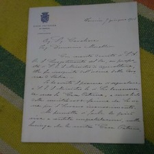 Documento Storico Del 1916