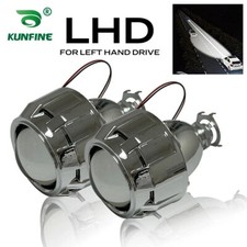 2pz Proiettore Bi Xenon 2.5 Pollici Obiettivo Lente Riflettore H4 H7 Faro