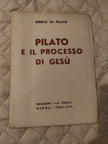 Sergio pilato il - pilato, e