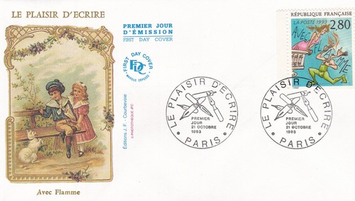 Francia 1993 fdc - piacere, di