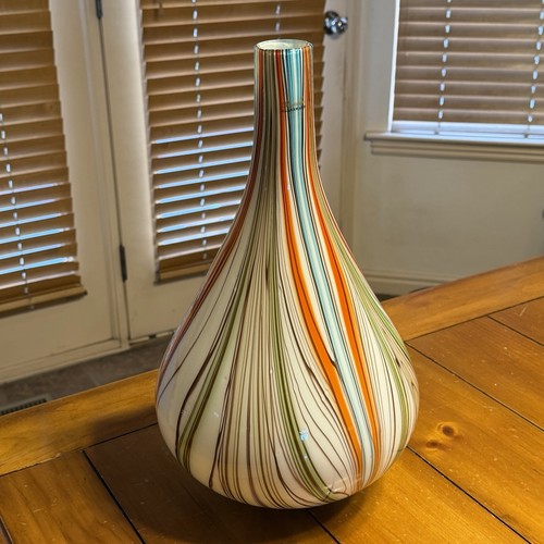 Vaso vintage murano grande - vaso,