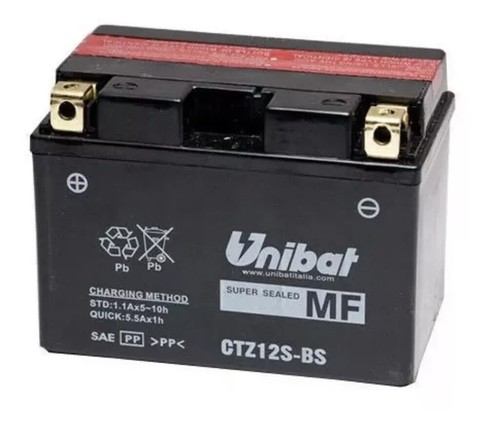 Batteria moto scooter unibat - batteria,