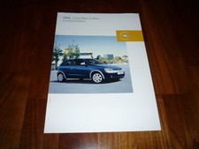 Brochure Opel Corsa BLU e ARGENTO EDIZIONE LIMITATA 03/2003