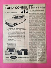 FORD CONSUL 315 RITAGLIO