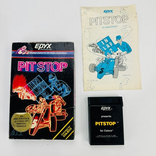 Pit stop coleco vision - pit,