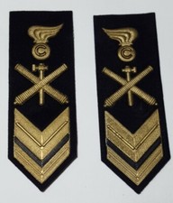 Vintage Coppia Gradi SERGENTE