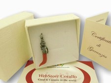 Ciondolo Corallo Corno da Uomo