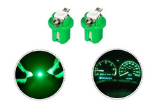 Lampadine T5 B8.5D Led Verde 12V Luci Cruscotto Abitacolo Quadro Strumenti PV