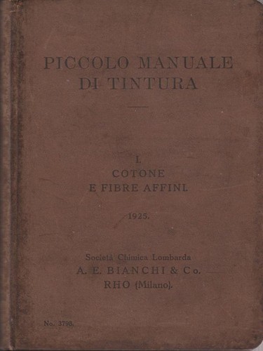 Piccolo manuale tintura - piccolo,