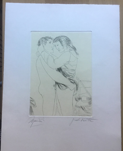 Giacomo manzu acquaforte - giacomo,