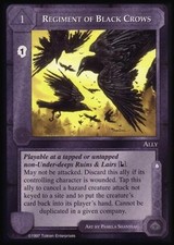 Regiment of Black Crows - Against the Shadow - Middle-Earth CCG