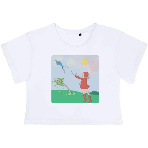 Flying kite crop - crop, top